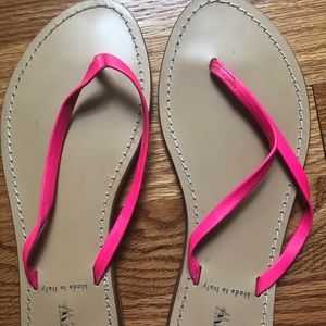 J crew pink sandals